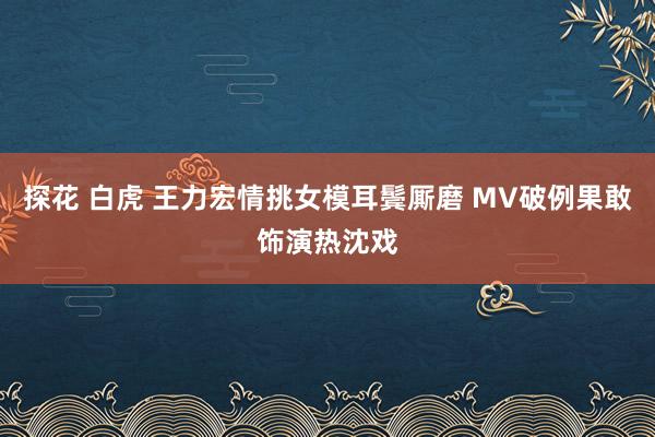 探花 白虎 王力宏情挑女模耳鬓厮磨 MV破例果敢饰演热沈戏